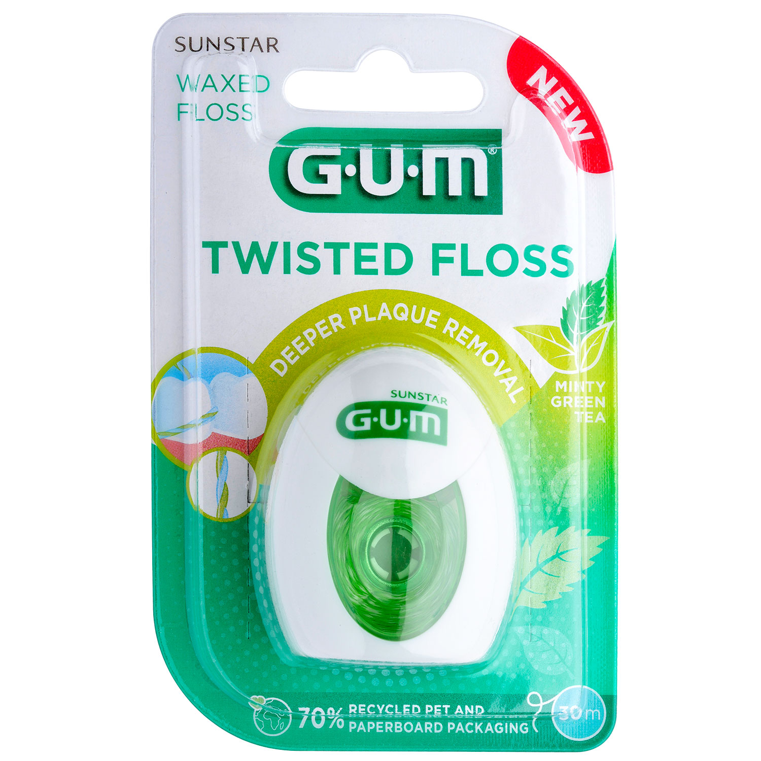 GUM Tandtråd Twisted Floss