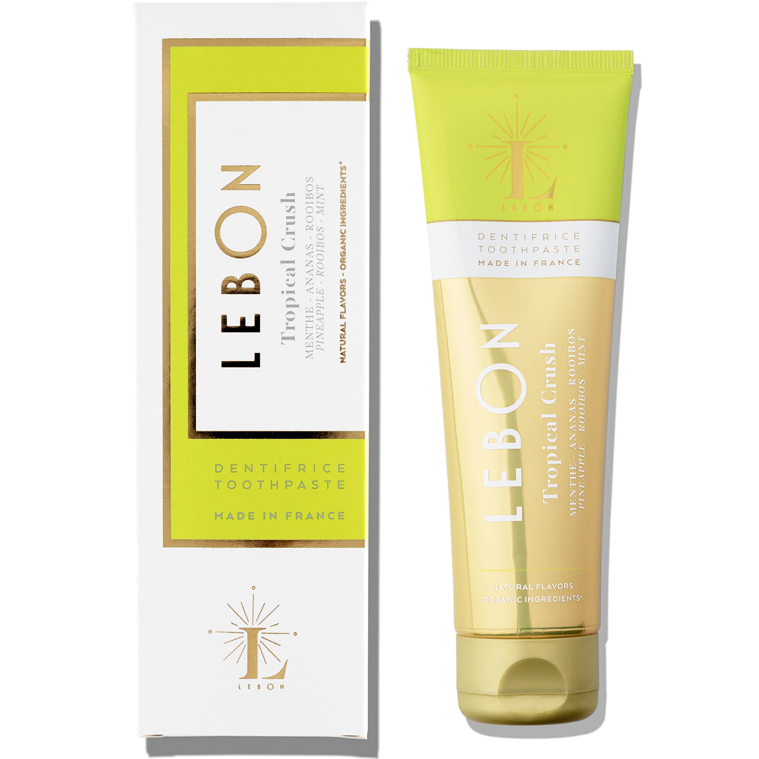 Naturlig Whitening Tandpasta LEBON Tropical Crush 75 ml