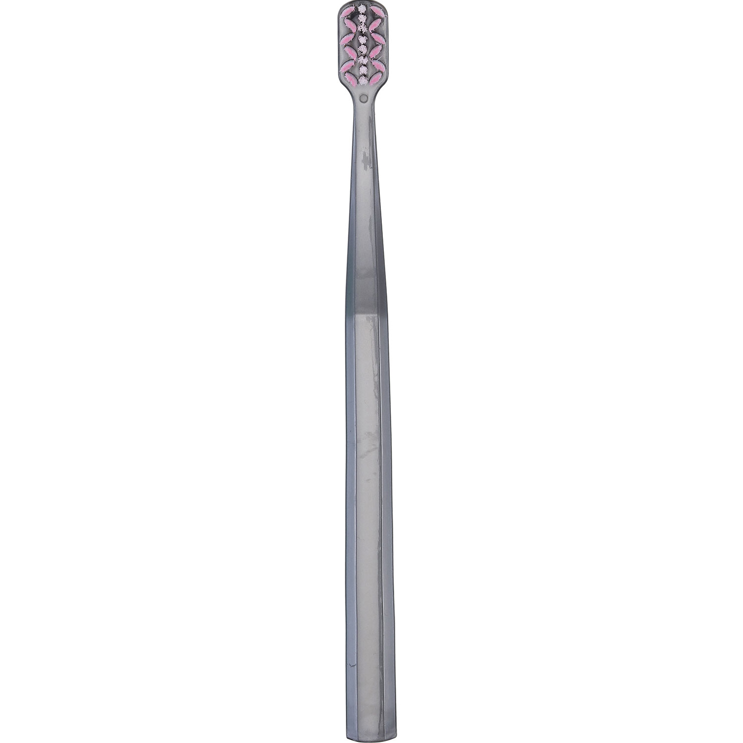 Ortodontisk Tandbørste DENTADAN W-shape Soft Ortho målrettet rengøring omkring bøjle SORT - Tandbørster fra Dentadan