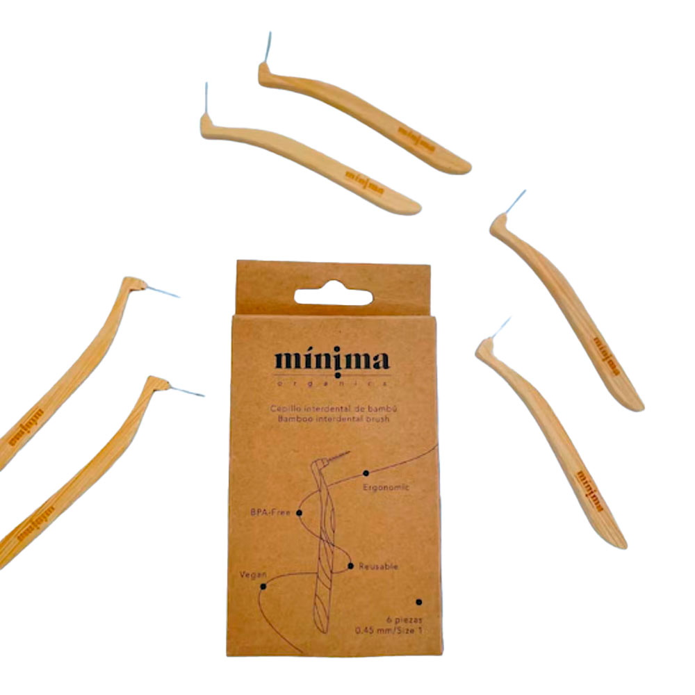 Nachhaltige Spaltbürsten Minina Organics 0,45 ISO 1