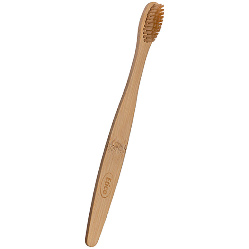 Bambuszahnbürste Etico Adult Easy BEIGE BÜRSTENHAARE