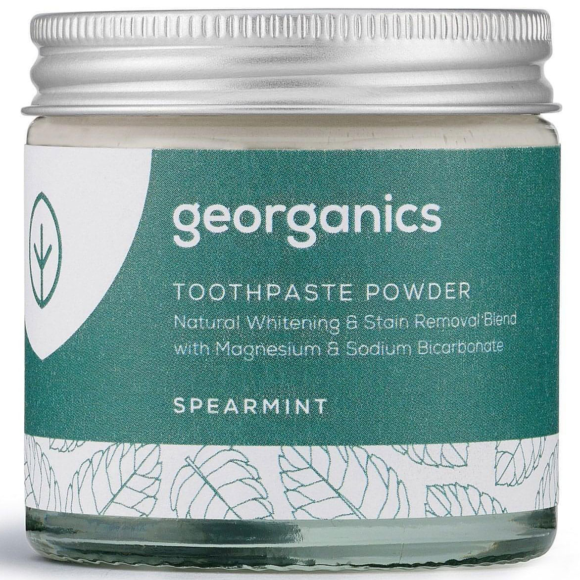 Natürliches Zahnpastapulver Georganics Spearmint 60 ml