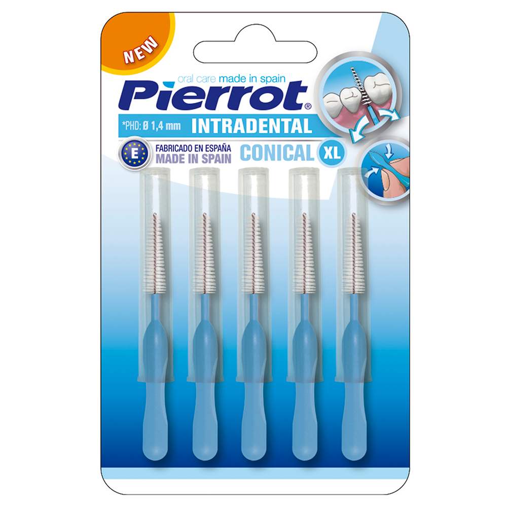 Pierrot Mellemrumsbørster XL Conical 1.4 mm BLÅ