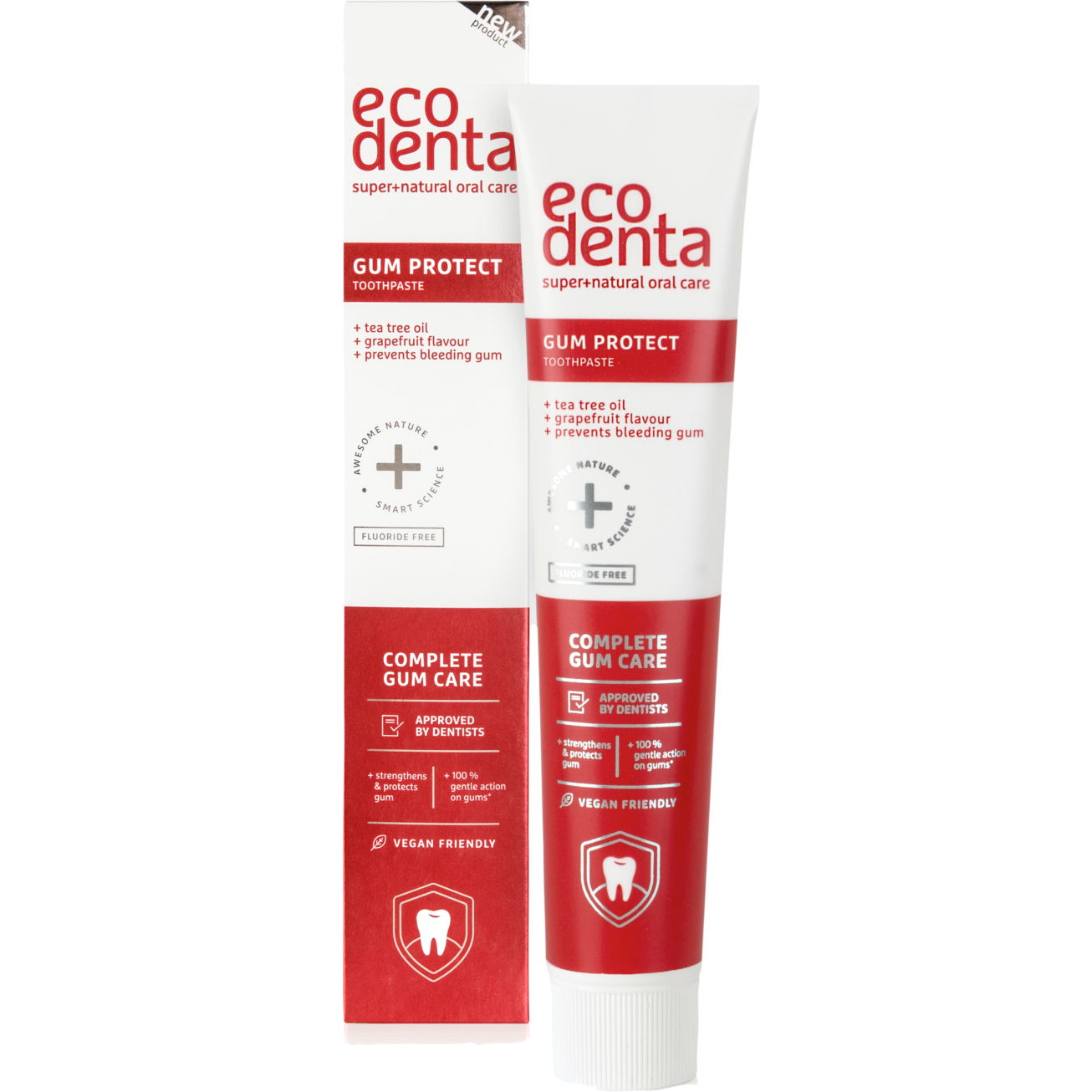 Natürliche Parodontitis-Zahnpasta ECODENTA Tea Tree Gum Protect 100 ml