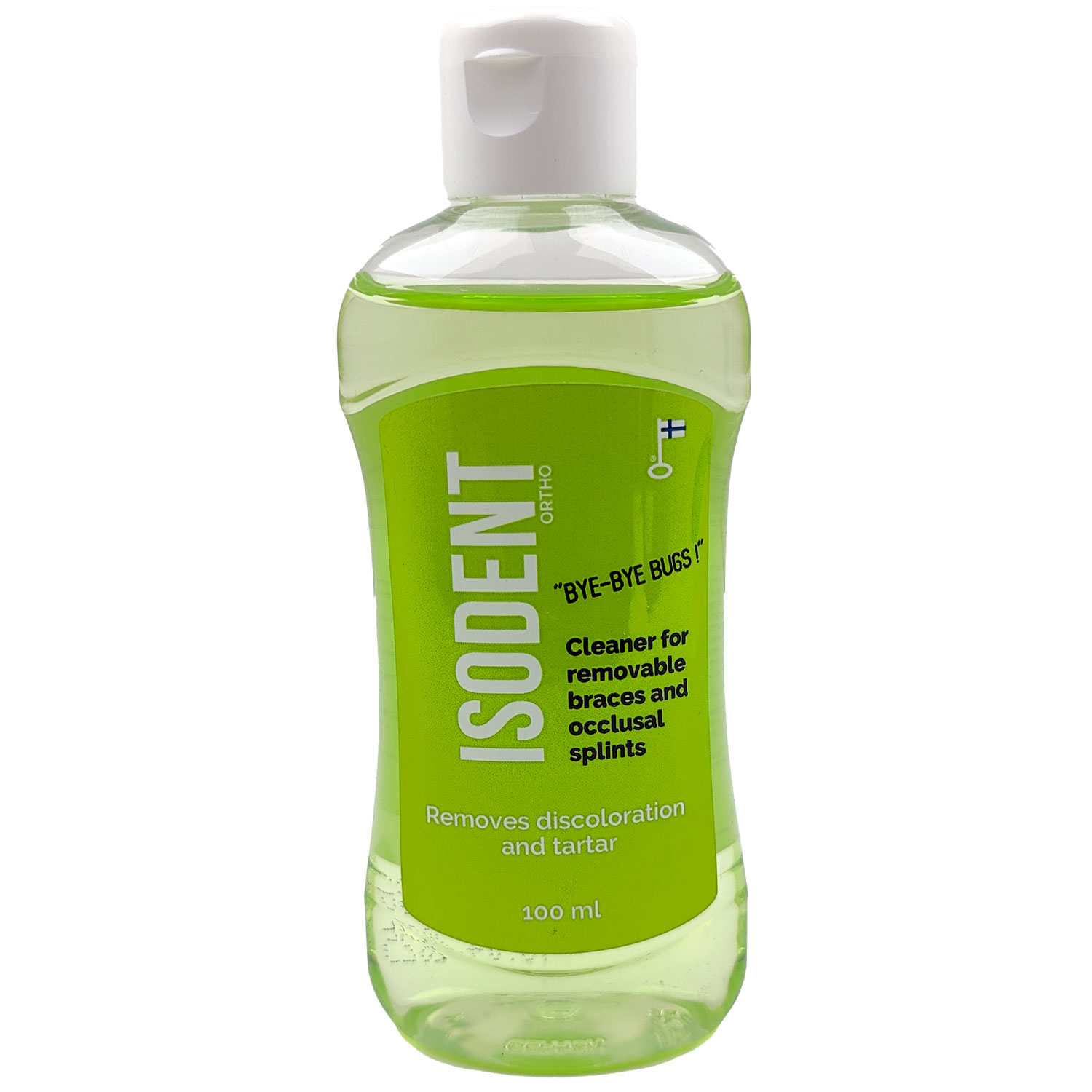 Bøjlerens IsoDent Ortho Oral Device Cleaner 100 ml. - Bøjler, broer og implantater