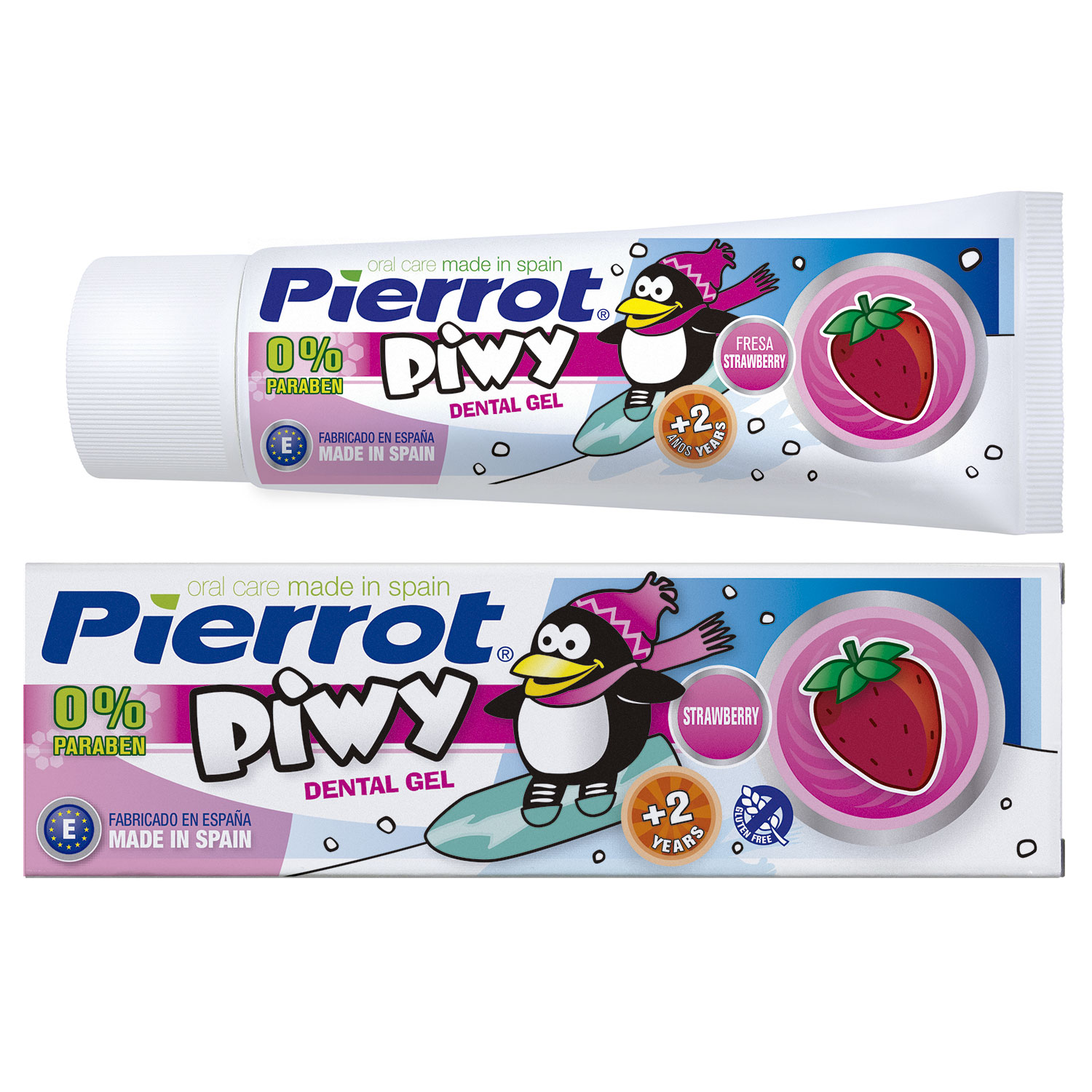 Kinderzahnpasta Pierrot Piwy Strawberry 75 ml.