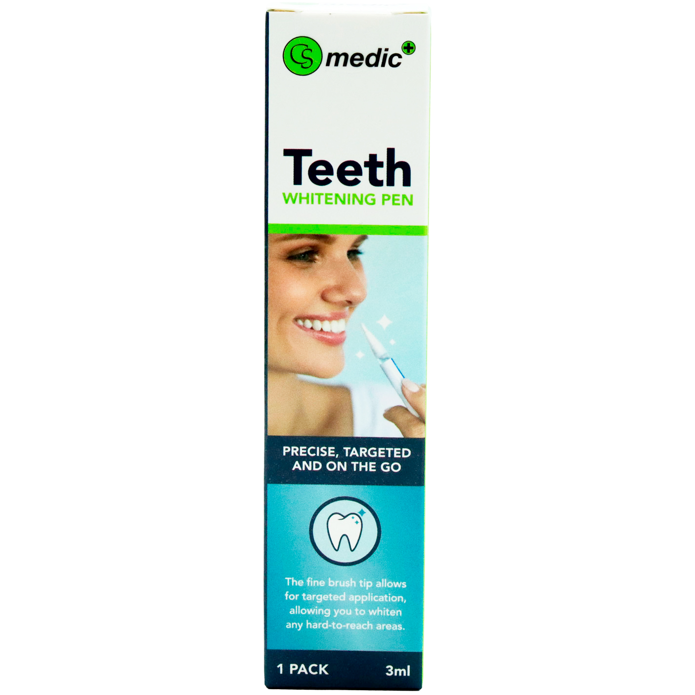 Tandblegningspen CS MEDIC Teeth Whitening Pen 3 ml