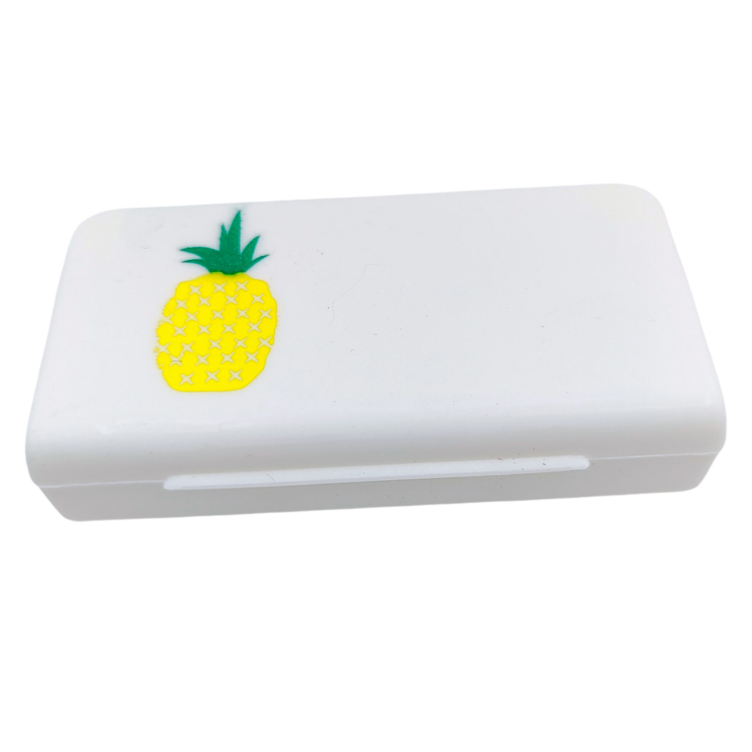 Pillendose Kleine Pillendose 3 Fächer PINEAPPLE