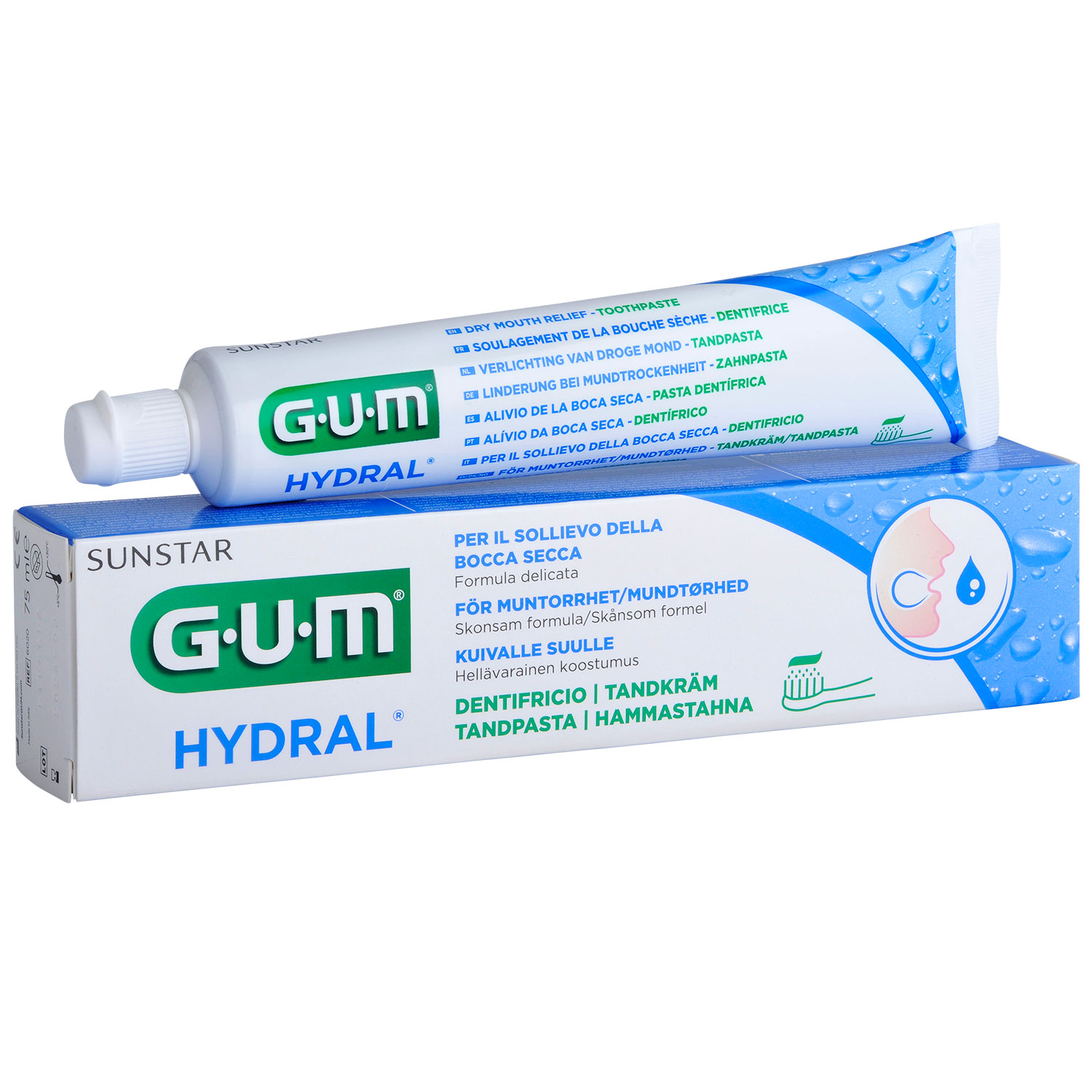 GUM Hydral Tandpasta Mod Mundtørhed