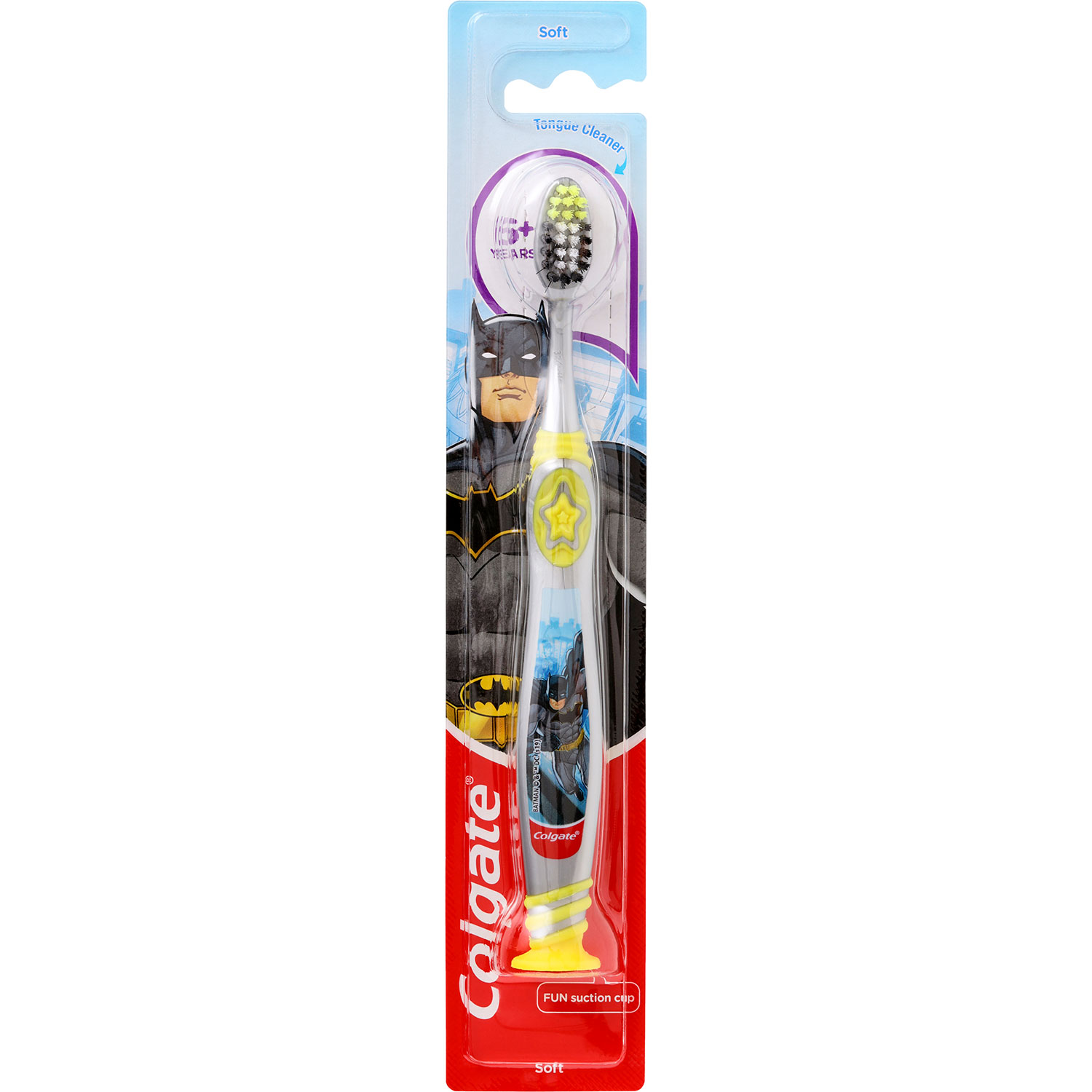 Colgate Kinderzahnbürsten Batman / Wonder Woman Ab 6 Jahren BATMAN