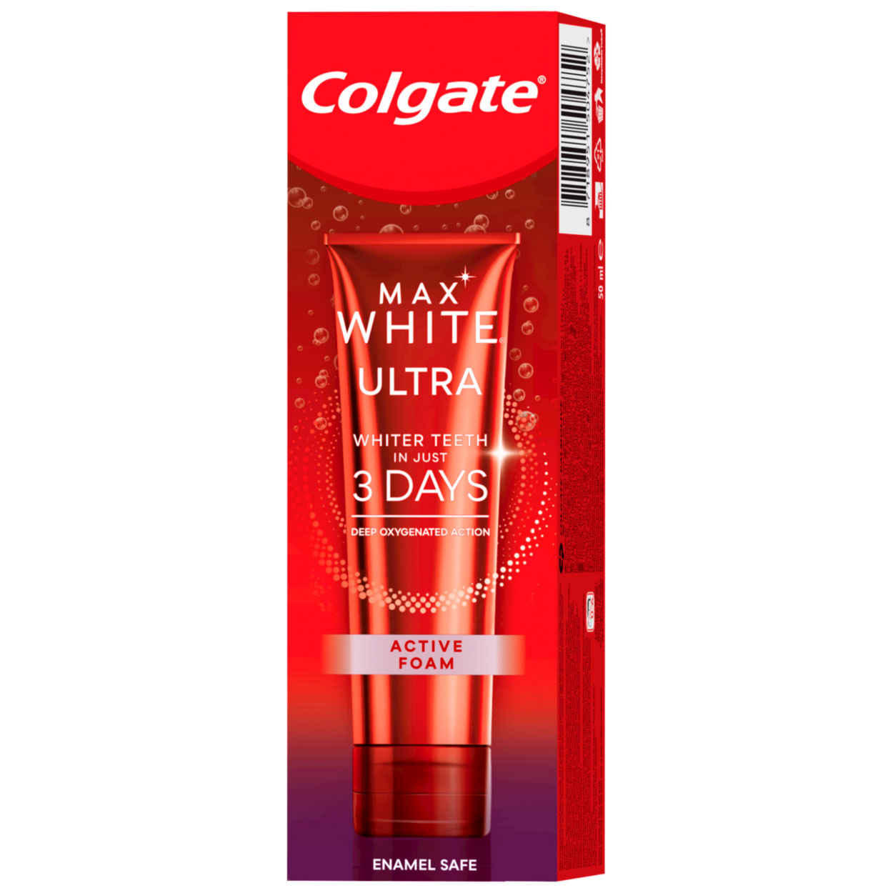 Colgate Tandpasta Max White Ultra Active Foam 50ml