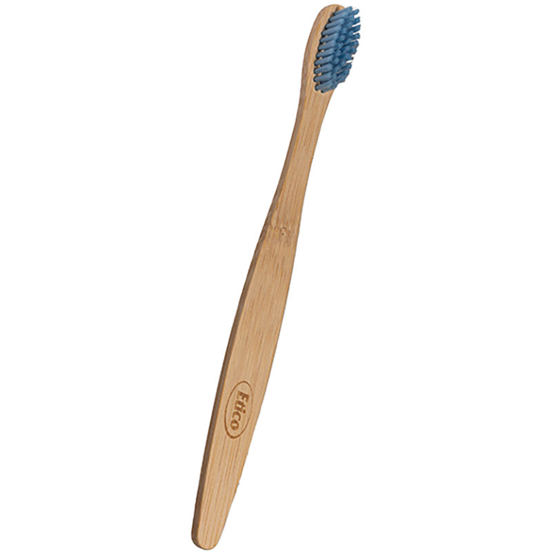 Bambuszahnbürste Etico Adult Easy BLAU BÜRSTENHAAR