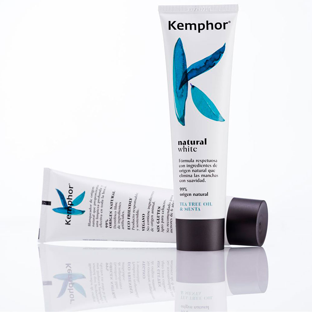 Naturlig Xylitol Tandpasta KEMPHOR Natural White 75 ml - Kemphor Tandpasta