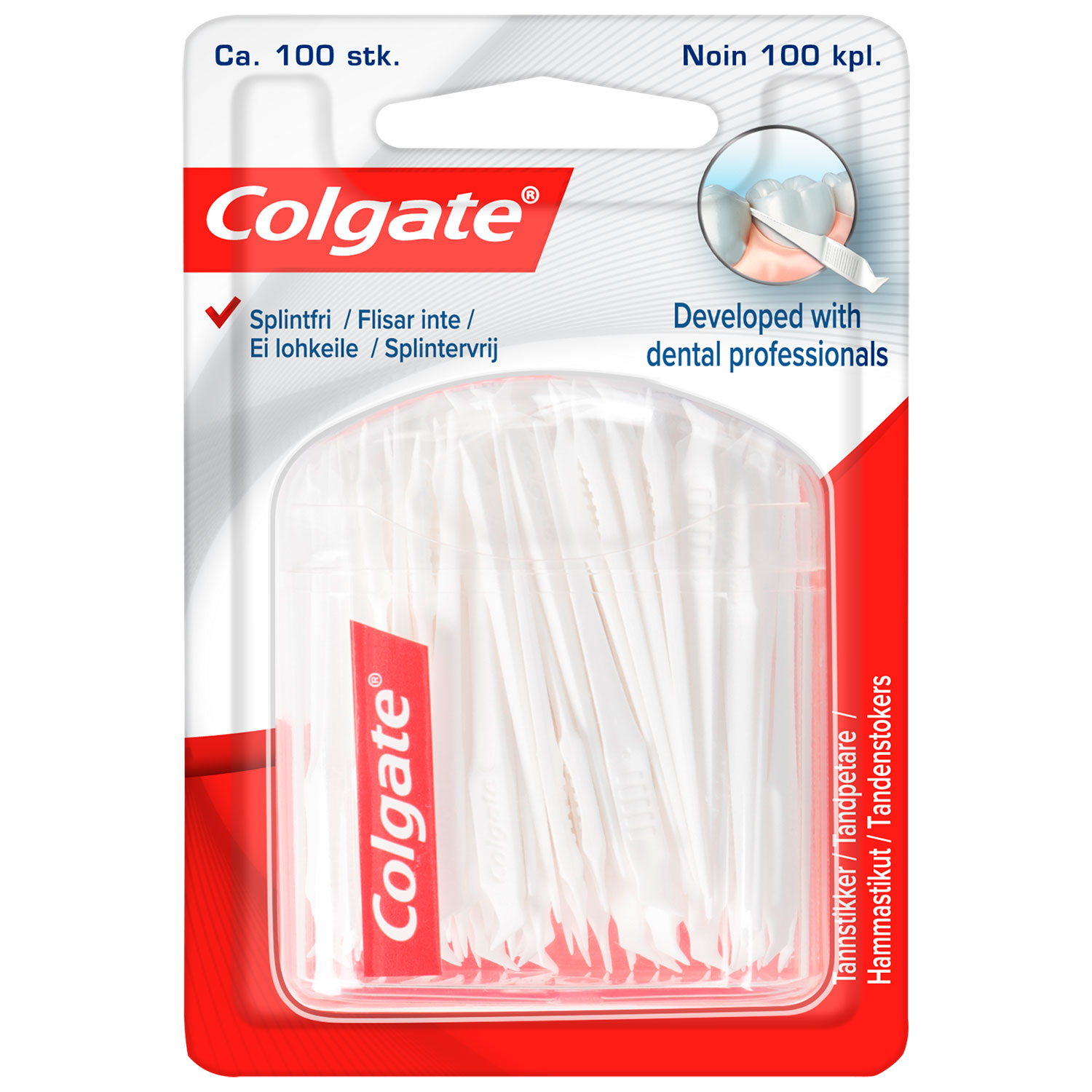 Colgate Kunststoff-Zahnstocher 100 Stk.