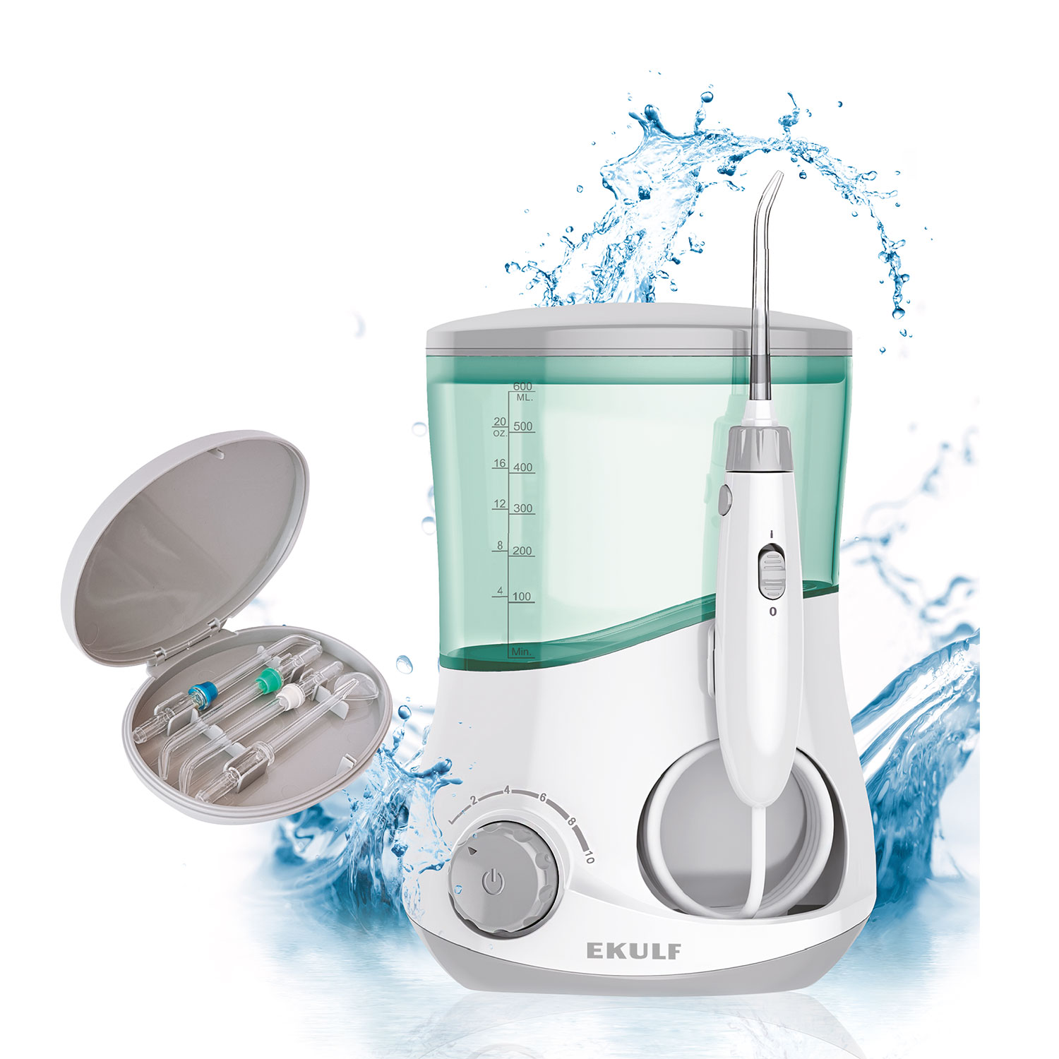 Mundwasser Ekulf PowerFlosser Stationär