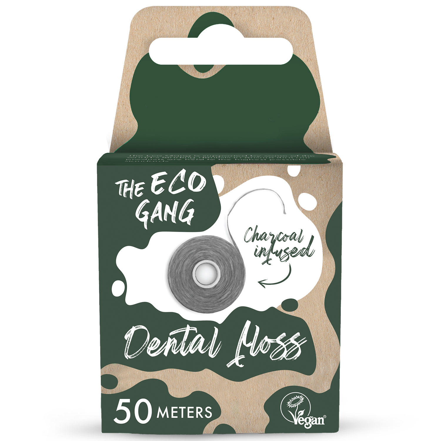 Zahnseide ohne PFAS The Eco Gang Charcoal