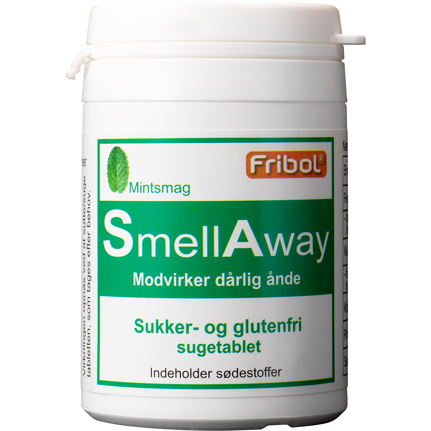 SmellAway Sugetabletter mod dårlig ånde FRIBOL 50g