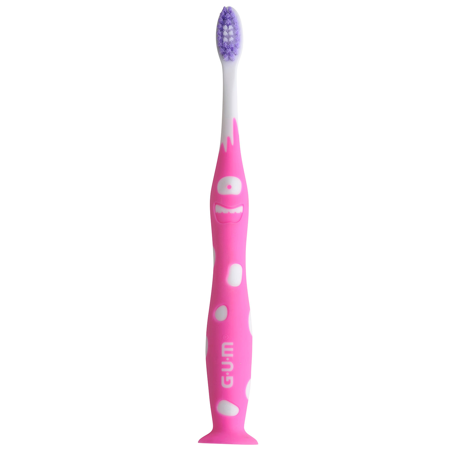 GUM Junior Monster Zahnbürste 7-9 Jahre 1 pcs PINK