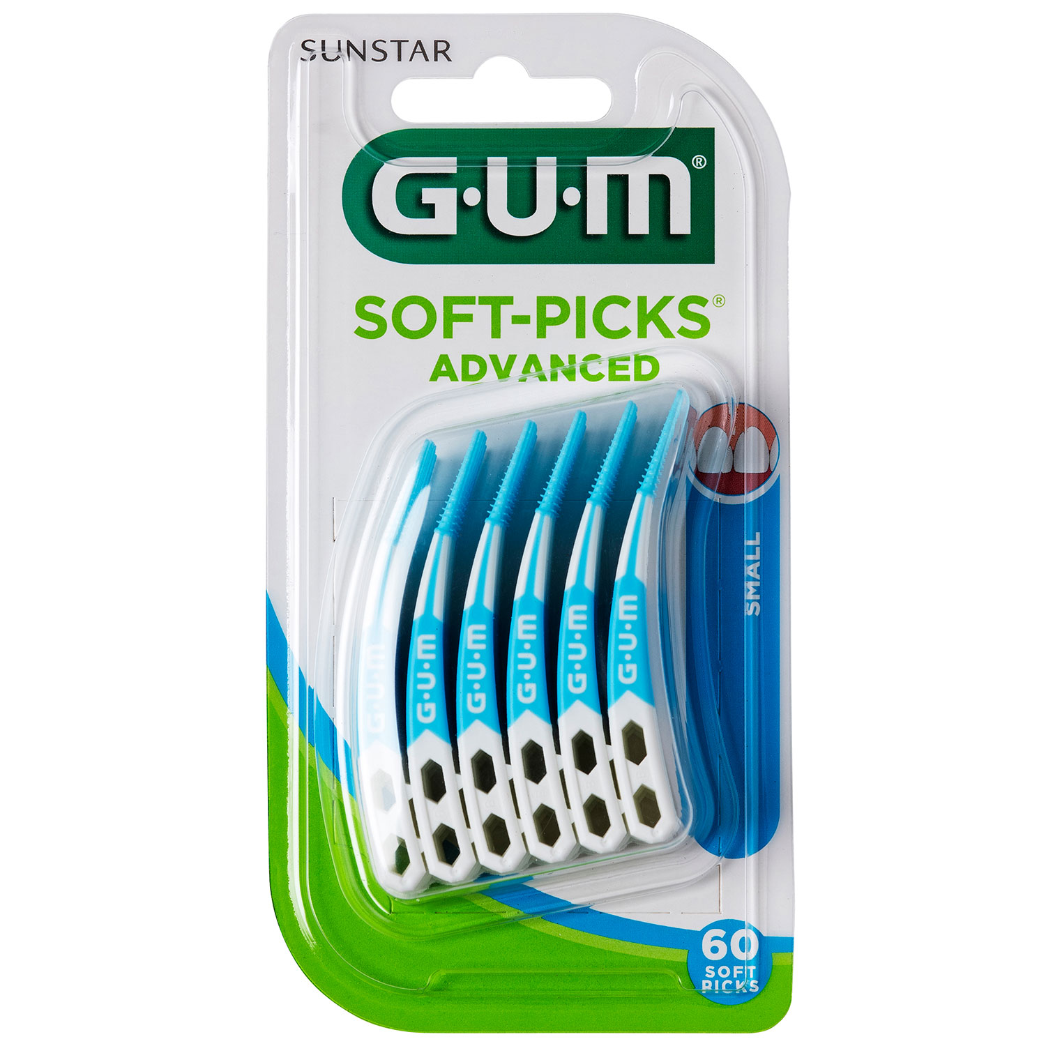 GUM Soft - Picks Advanced SMALL 60 Stk.