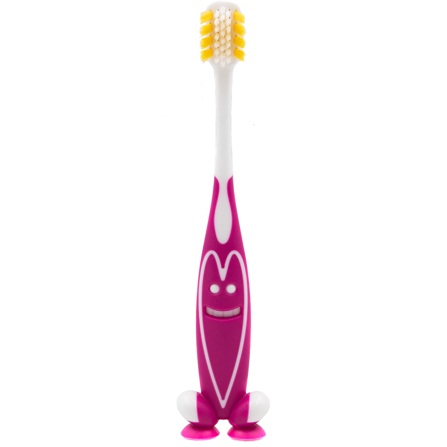 3-seitige Kinderzahnbürste Better Toothbrush 1-6 Jahre PINK