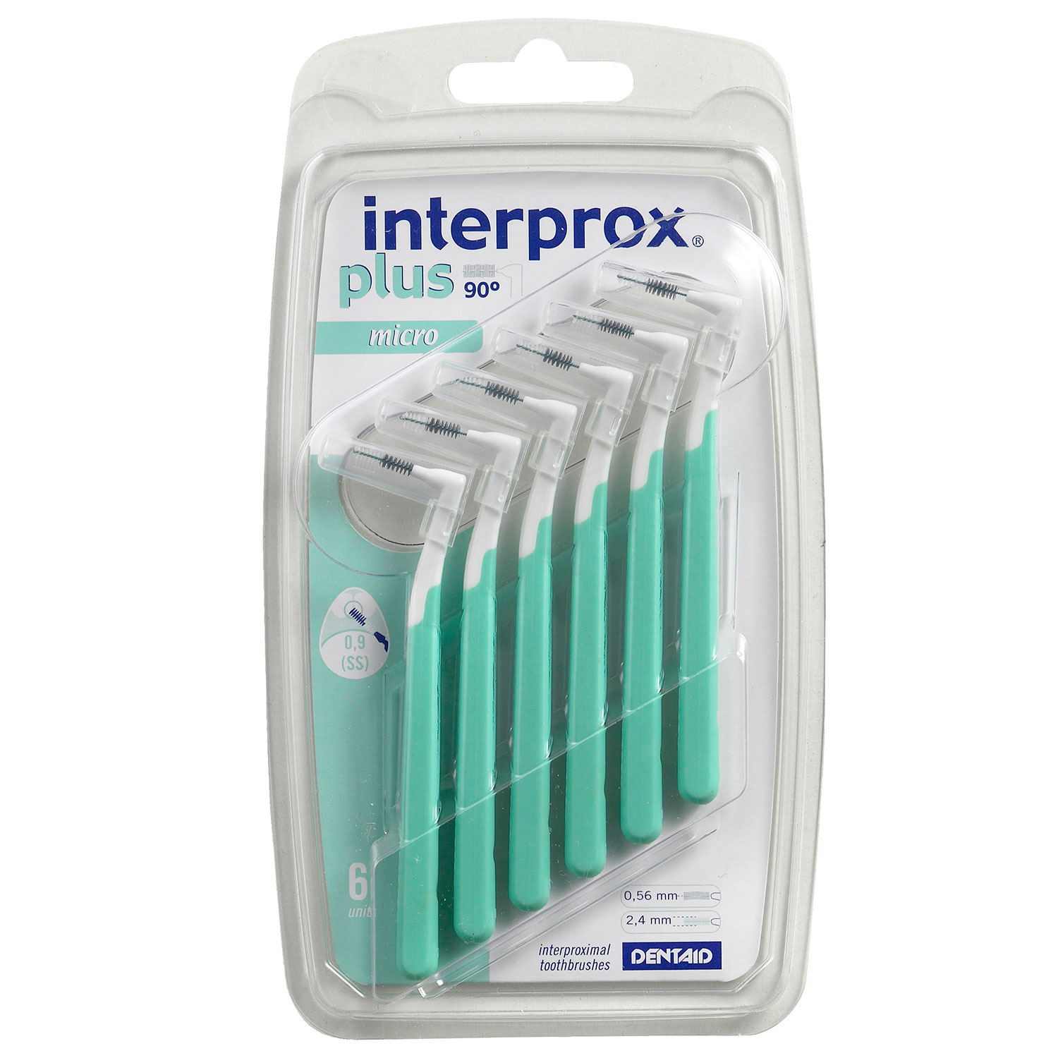Interprox Plus Mellemrumsbørster Micro 0.56 mm GRØN