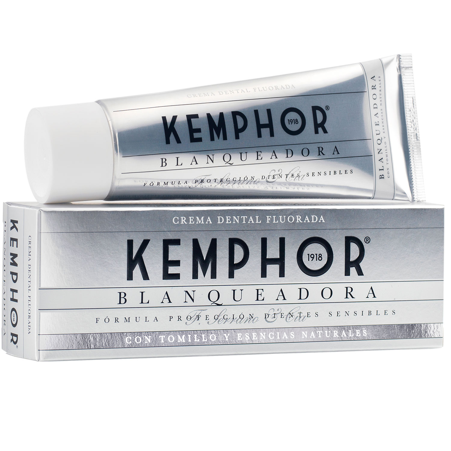 Whitening Tandpasta KEMPHOR Blanqueadora 75 ml. - Kemphor Tandpasta