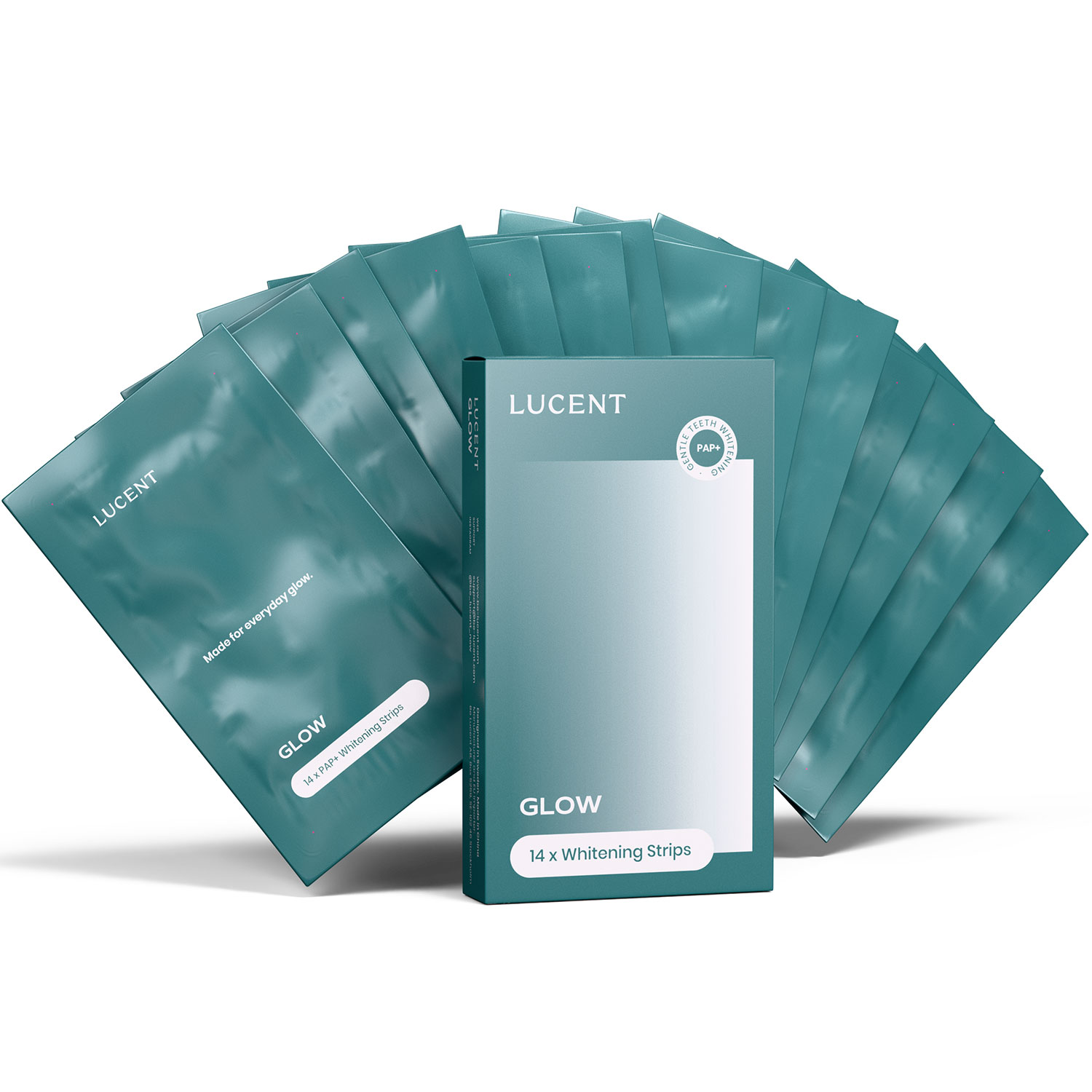 Lucent Glow PAP+ Whitening Strips 7 Behandlungen (14 Stk.)