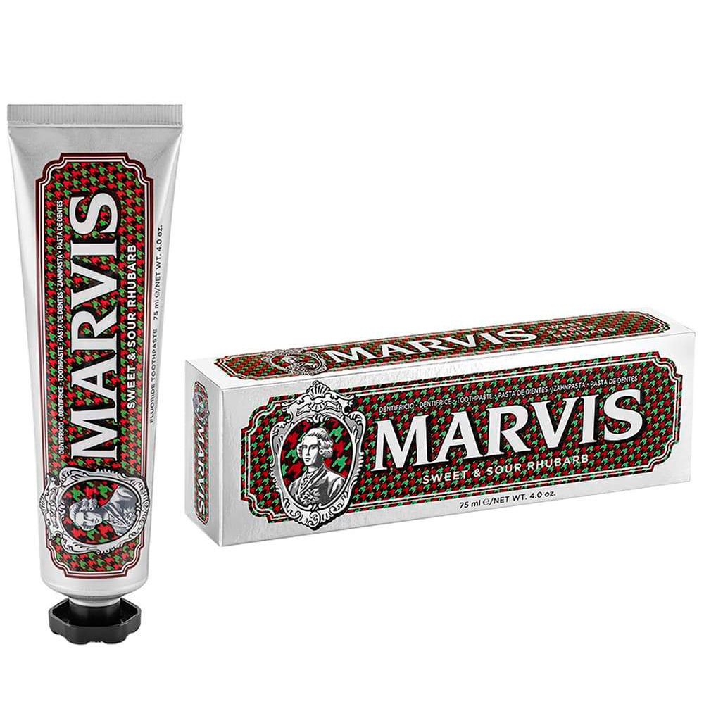 Marvis Tandpasta Sweet & Sour Rhubarb 75 ml.
