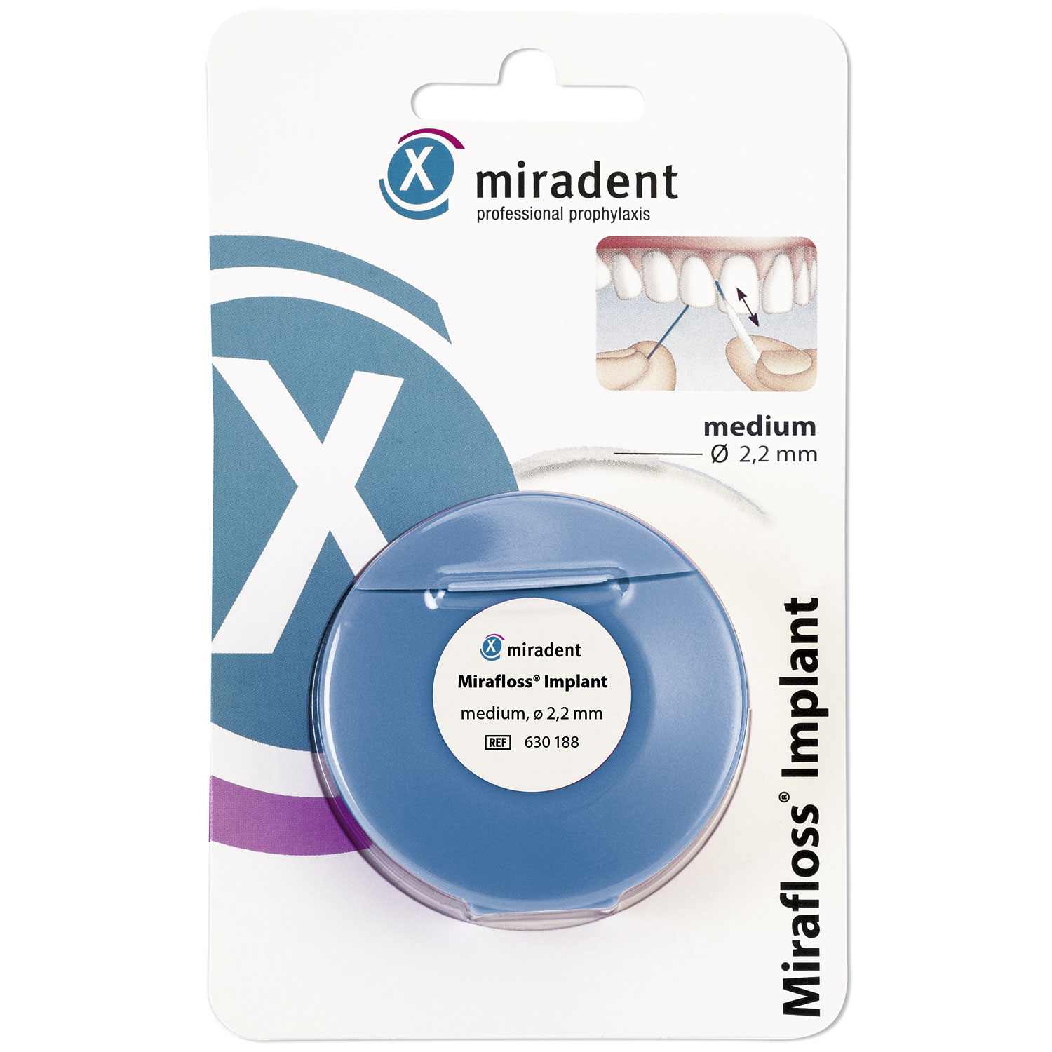 Mirafloss Implant Tandtråd Miradent