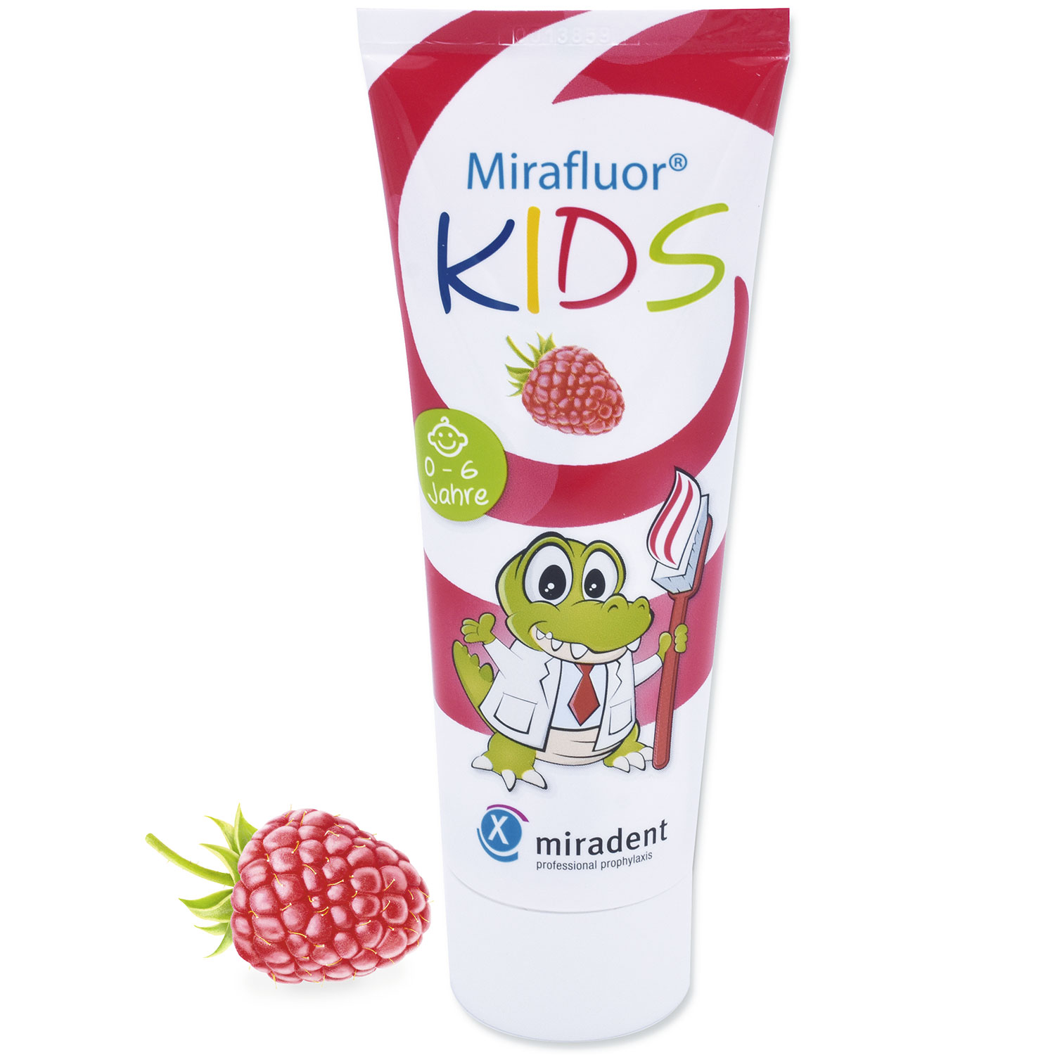 Børnetandpasta Xylitol Miradent Mirafluor Kids 75ml
