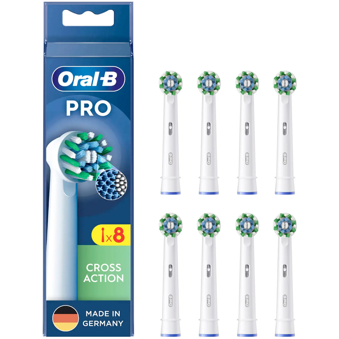 Oral-B PRO CrossAction 8 Stk. Bürstenköpfe