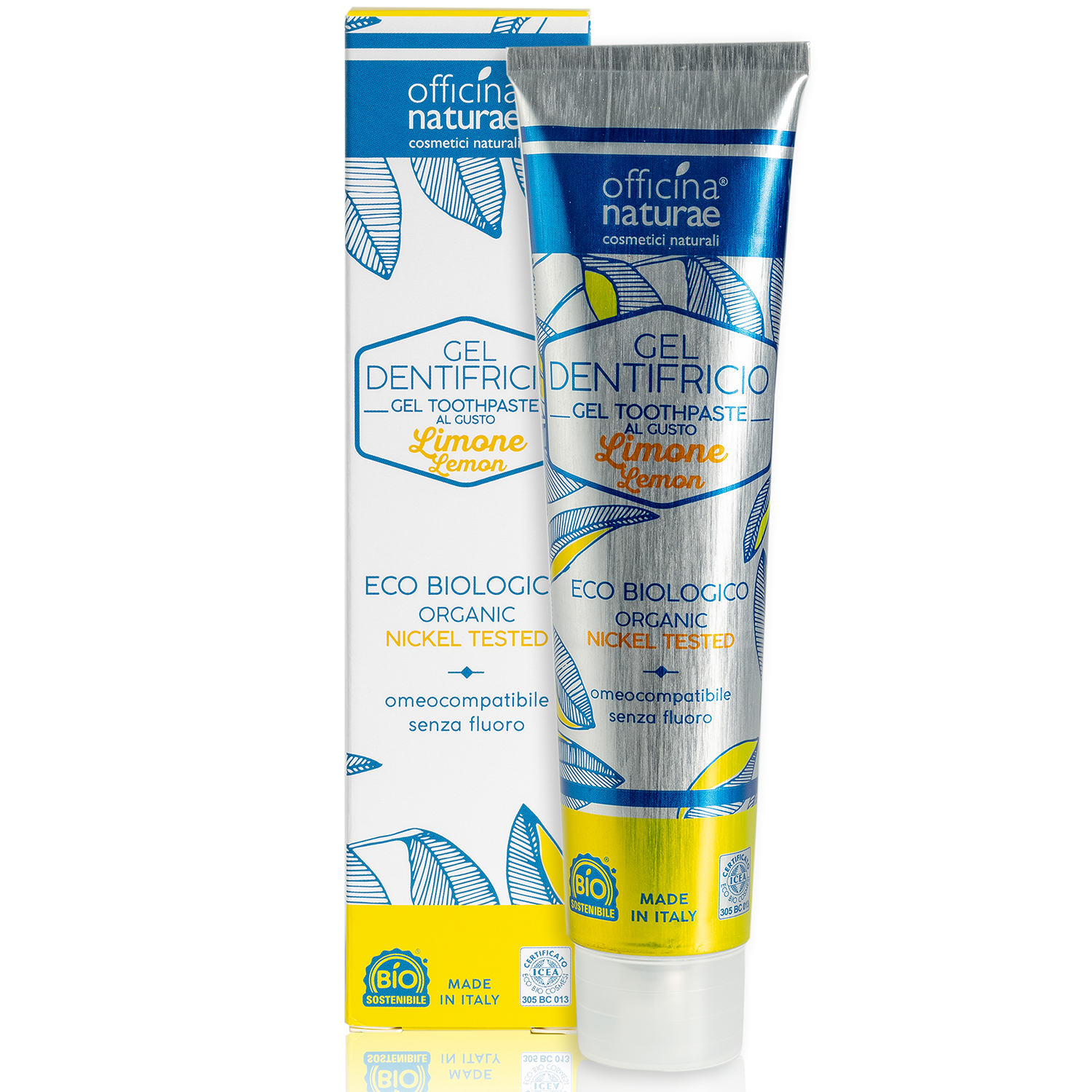 Økologisk Tandpasta Gel Officina Naturae Lemon