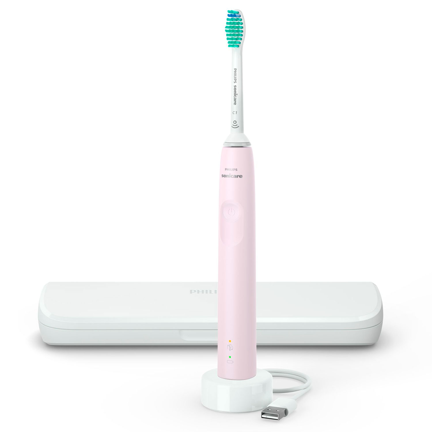 Philips Sonicare El-tandbørste PINK ProtectiveClean 3100 + Etui