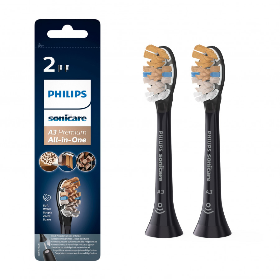 Philips Sonicare BLACK A3 All-in- One Bürstenköpfe