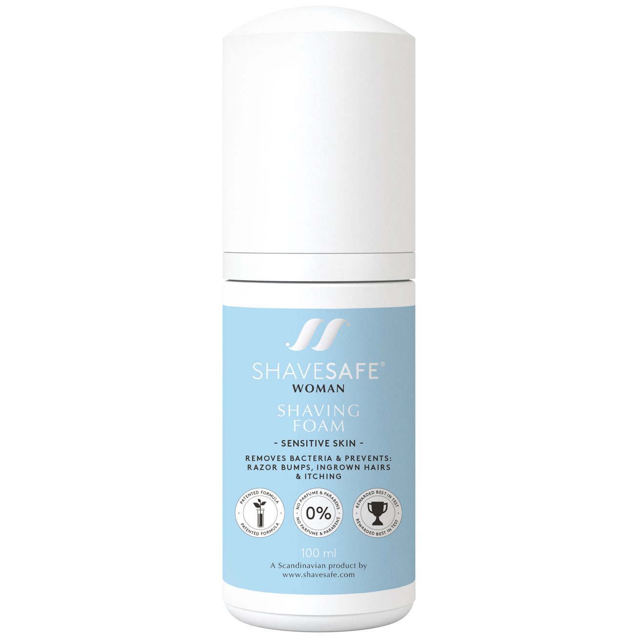 ShaveSafe Barberskum Woman Sensitive Skin 100 ml.