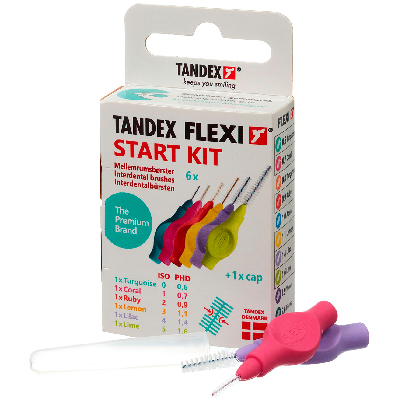 Tandex Flexi Gap Brushes Starter Kit