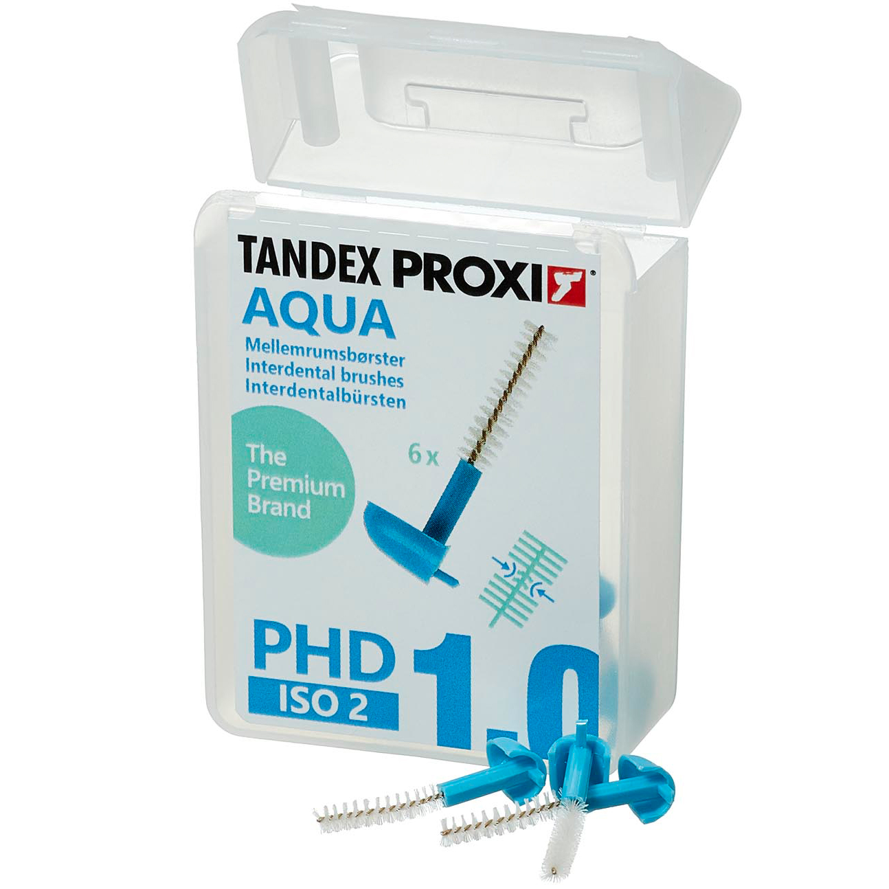Tandex PROXI Mellemrumsbørster 0.6 mm ISO 2 AQUA
