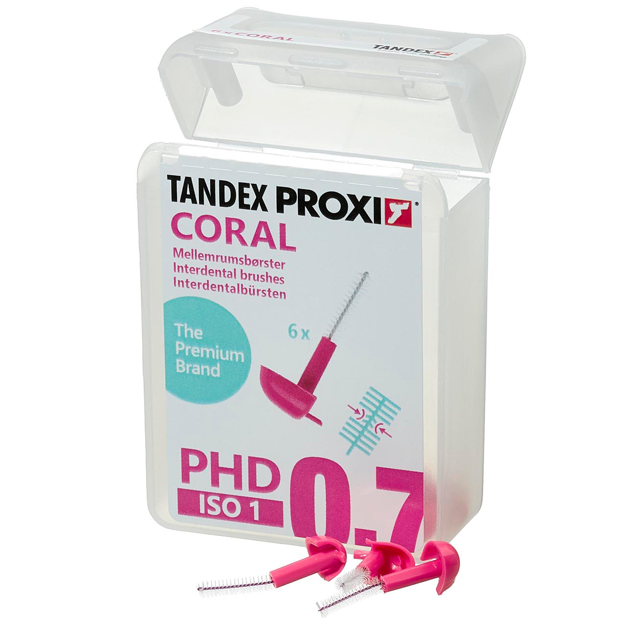 Tandex PROXI Mellemrumsbørster 0.40 mm ISO 1 CORAL