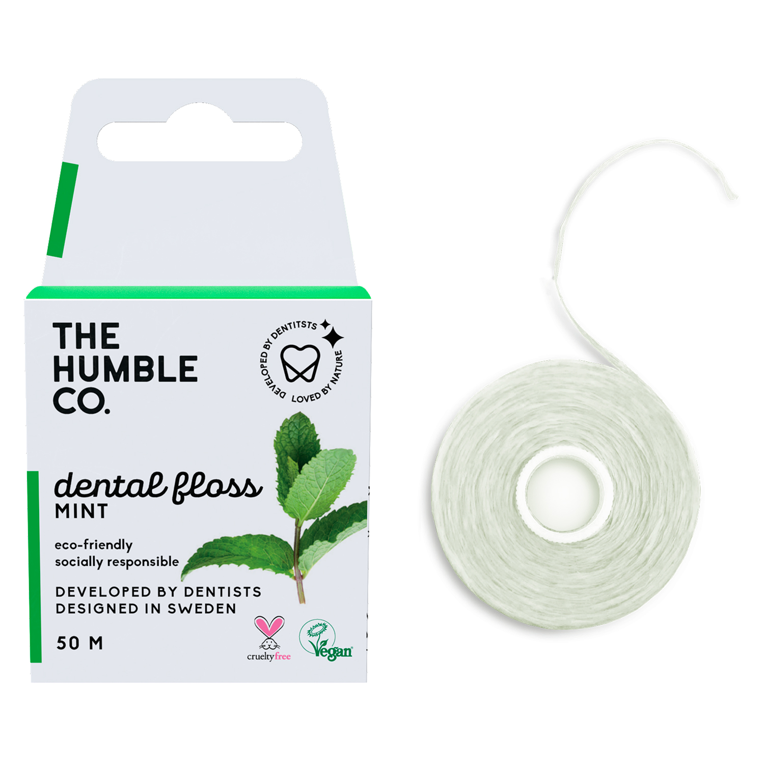 Zahnseide ohne PFAS The Humble Co. Fresh MINT