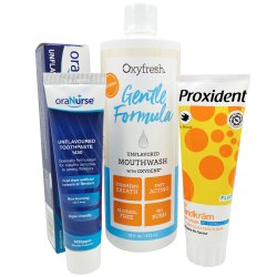 Tandpasta + Mundskyl Uden Smag Pakketilbud