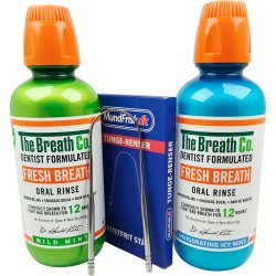 1 Liter Special Mundskyl mod Drlig nde THE BREATH Co. + Tungeskraber