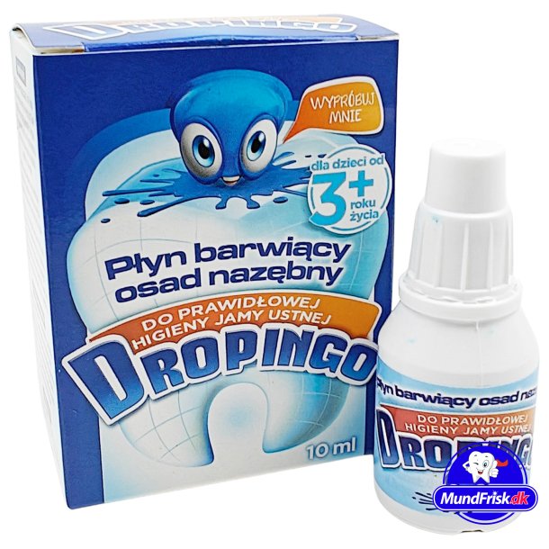 Vtska fr frgning av tandplack DROPINGO 10 ml