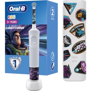 Oral-B Pixar Lightyear eltandborste fr barn inkl. Resefodral