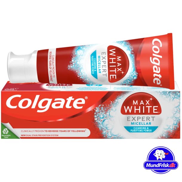 Colgate Whitening Zahnpasta Max White Expert Micellar 75 ml.