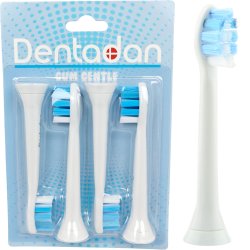 4 st. Gum Gentle borsthuvuden fr Philips SoniCare