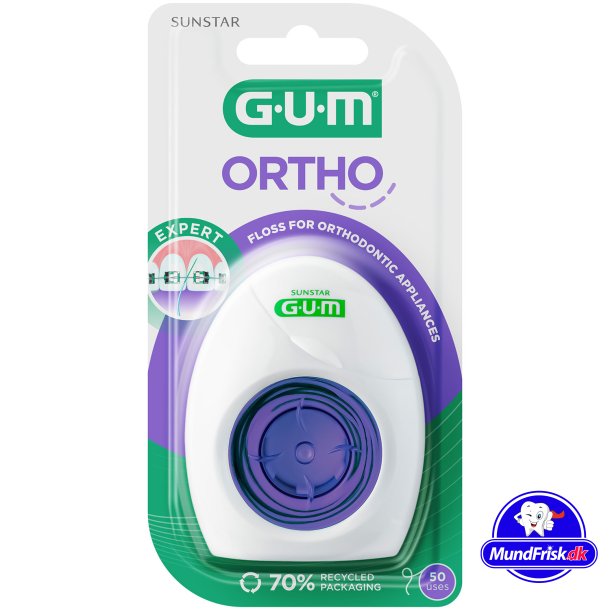 GUM Ortho Tandtrd 50 stk.