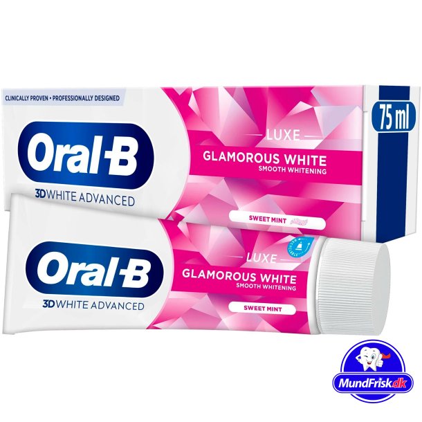Oral-B 3D White Advanced Zahnpasta Luxe Glamorous White 75 ml