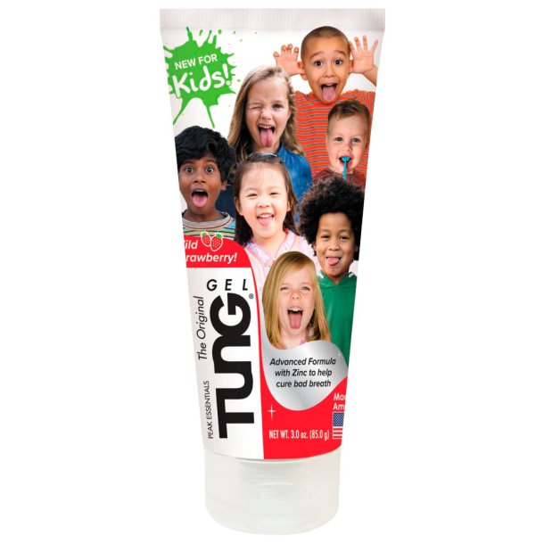 Tungrengringsgel fr barn TUNG Kids Mild Strawberry 85g