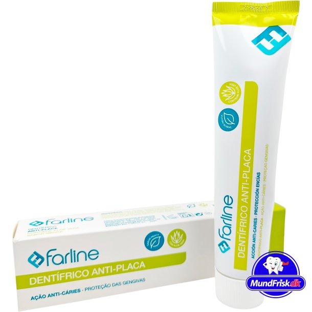 Aloe Vera Tandkrm FARLINE Anti-Plaque 125 ml