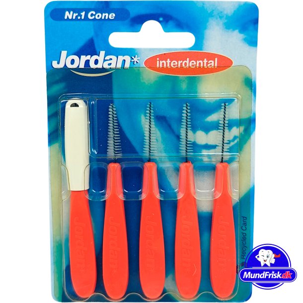 Jordan Konische Interdentalbrsten 5 Stck Nr. 1 Kegel 2-5 mm